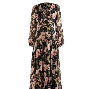Shoshanna | Dresses | Shoshanna Brie Floral Maxi Dress | Poshmark